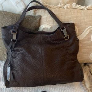 Vince Camuto pebbled leather shoulder/crossbody